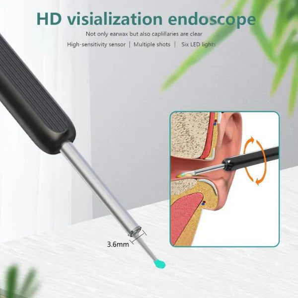 HD Wireless Ear Wax Removal Camera