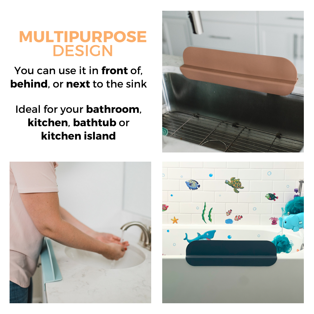 Silicone Sink Splash Guard ( Pack Of 2 )