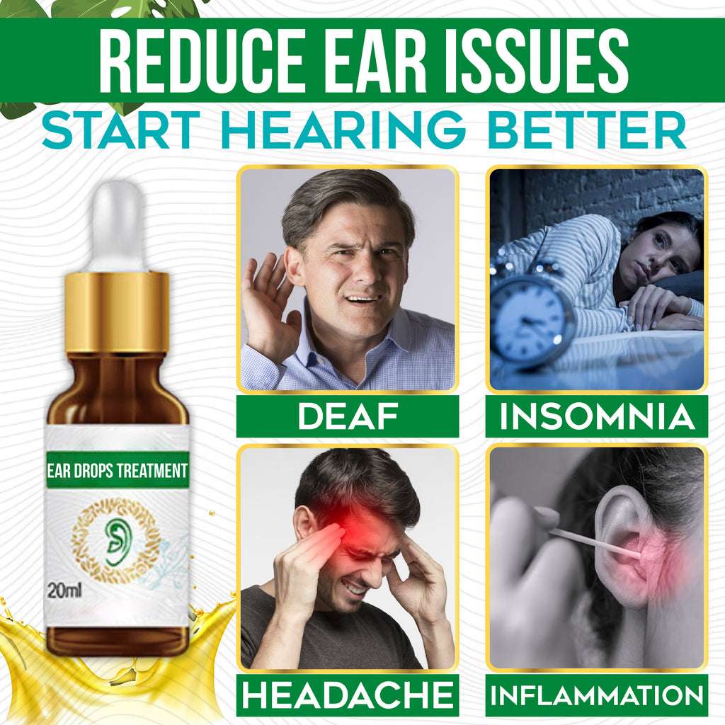 Ear Ringing Relieving Drops for Ear Hearing Care 20ml