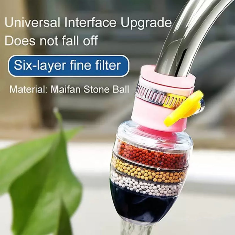 Carbon-Clean™ - Multi-Layer Activated Charcoal Water Faucet Filter ( Buy 1 Get 1 Free )