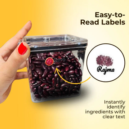 3D Permanent Kitchen Labels | Pintersty Stickers