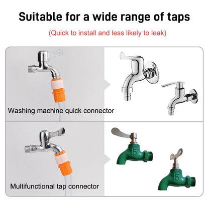 4Pcs Universal Tap Hose Connector