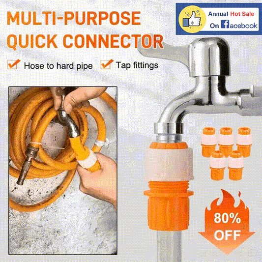 4Pcs Universal Tap Hose Connector