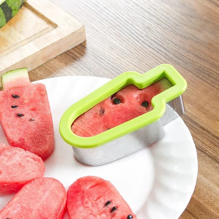 Watermelon Popsicle Cutter Mold - Pack Of 2