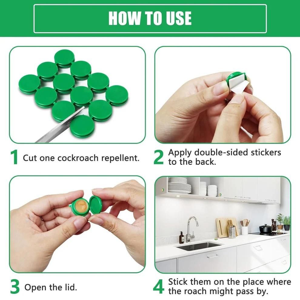 Cockroach Killer Gel/Powder (Pack of 24, 48, 96)