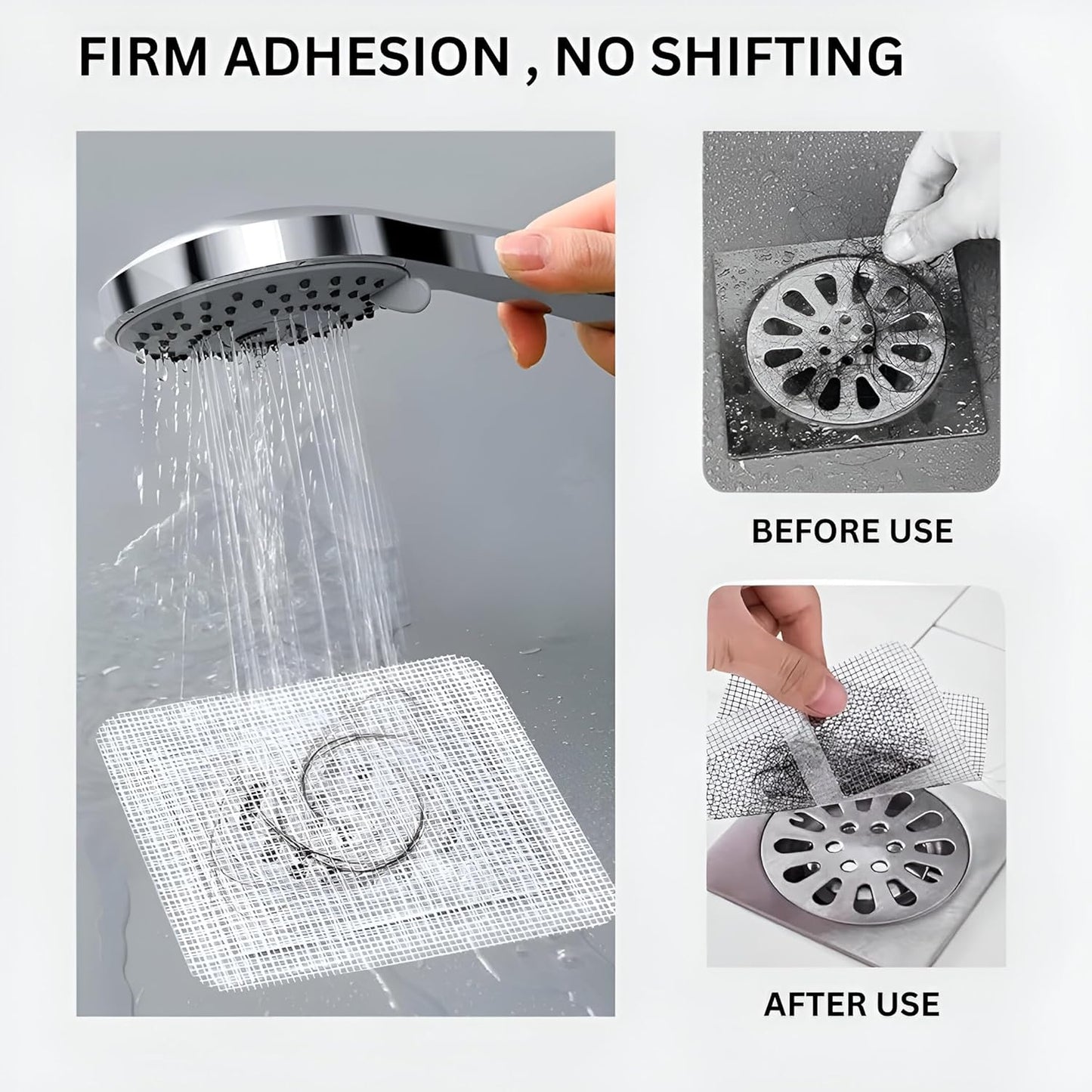 Disposable Drain Cover Stickers ( Pack of 10 Pieces )