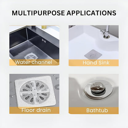 Disposable Drain Cover Stickers ( Pack of 10 Pieces )