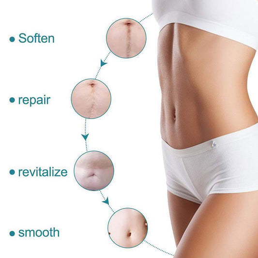 Soft Silicone Scar Tape for Scars Removal, Reusable Easy-Tear Silicone Tape Painless Scar Removal for Surgery, C-section