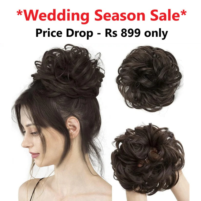 Buy 1 Get 1 Free - Messy Hair Bun ( Juda ) Pack of 2