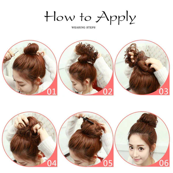 Buy 1 Get 1 Free - Messy Hair Bun ( Juda ) Pack of 2