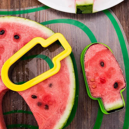 Watermelon Popsicle Cutter Mold - Pack Of 2