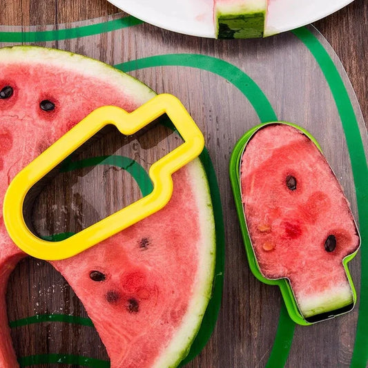 Watermelon Popsicle Cutter Mold - Pack Of 2