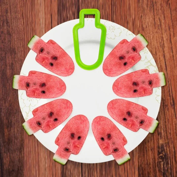 Watermelon Popsicle Cutter Mold - Pack Of 2
