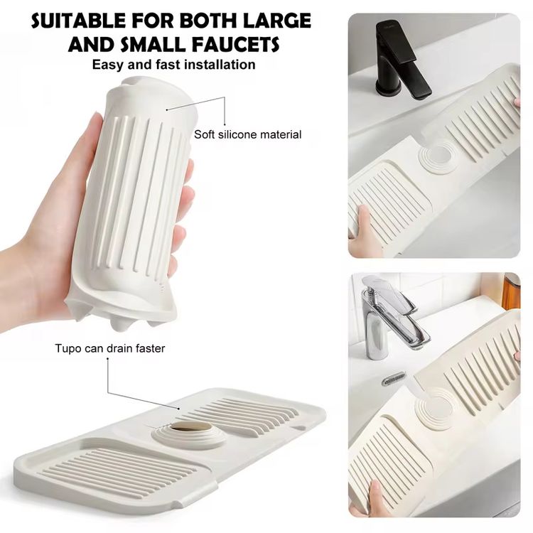 Faucet Guard & Draining Mat ( Buy 1 Get 1 Free )