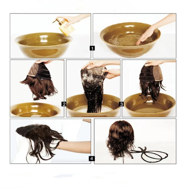 Curly Wavy Frizzy Hair Extension with Ponytail - 34 Inch