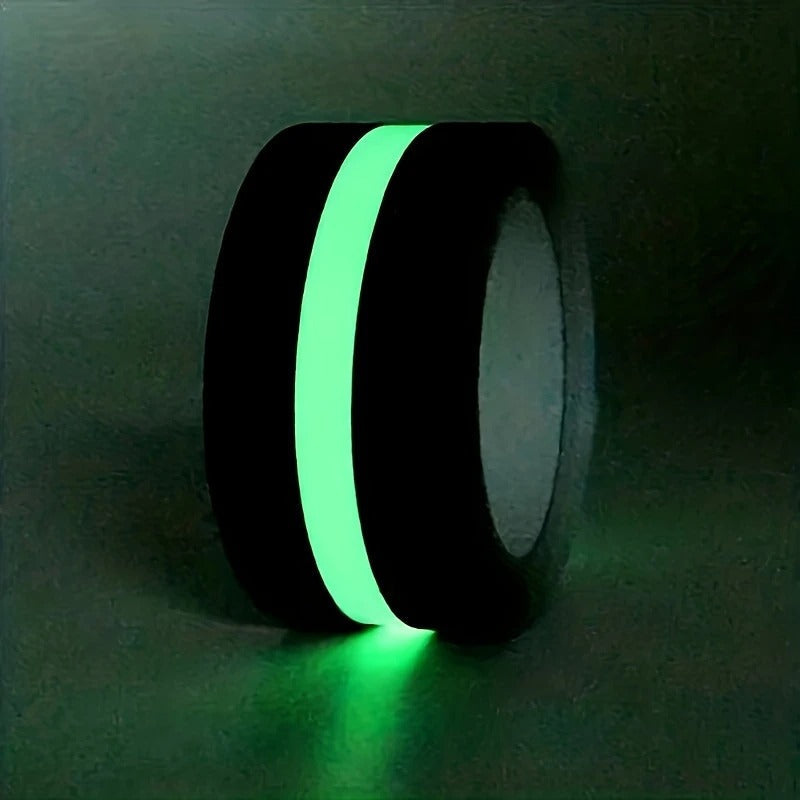 Anti-Slip Safety Grip Tape with High Visibility Glow , Ideal For Stairs & Floors-2 Inch x 5 Meters